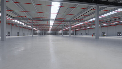Industrial Building Interior 6