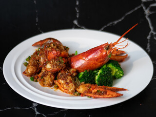 Cantonese menu - Lobster with XO Sauce