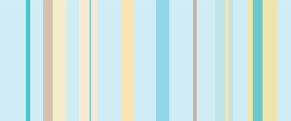 Obraz premium Pastel striped background, 70s retro style. Modern fabric design, cover or headband in soft light shades.