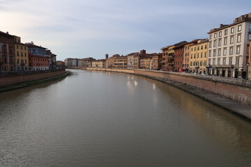 Fototapeta premium river in italy