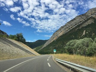 road in southern france