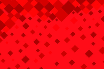 Abstract Geometric Red Mosaic Background
