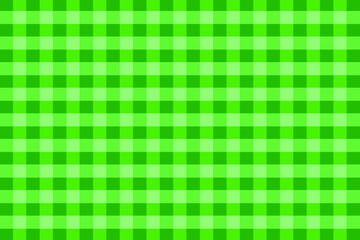 Green Gingham Pattern Background