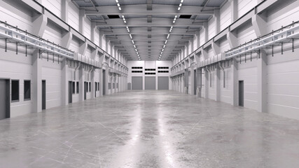 Industrial Hall Interior 2