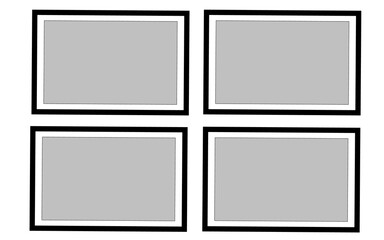 Photo frames background,group of photo frames,empty photo frame background 