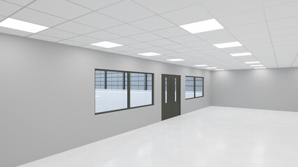 Airplane Hangar Interior 8