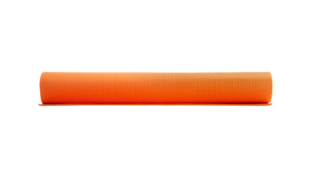 one roll up the orange yoga mat