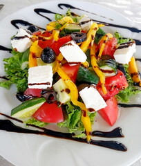 salad with cheese