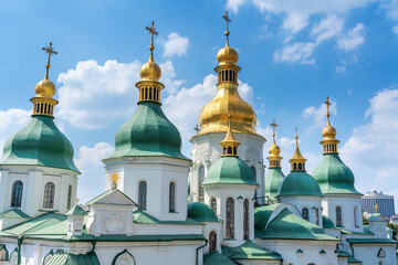 Fototapeta na wymiar Saint Sophia Cathedral - Kiev, Ukraine