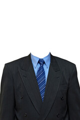 Men's clothing - jacket, shirt and tie.
