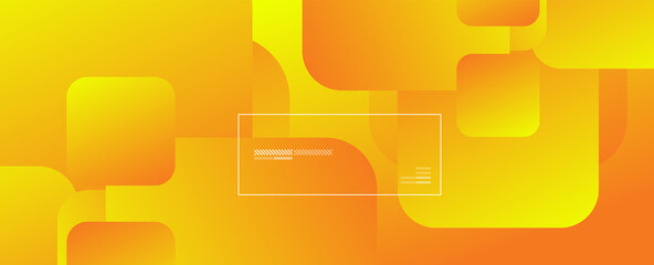 Square shapes composition geometric abstract background. 3D shadow effects and fluid gradients. Modern overlapping forms