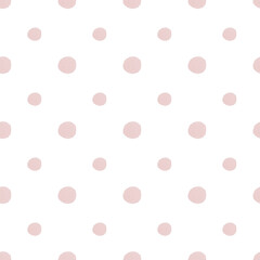 Watercolor round drops seamless patter digital paper. Clipart for textile, fabrics, greeting cards, scrapbooking.