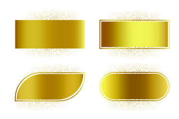 Shiny Golden Rectangle Collection