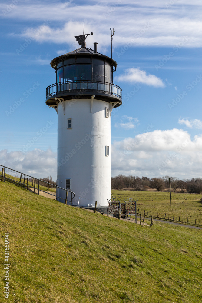 Sticker Lighthouse at Cuxhaven-Altenbruch known as Dicke Bertha