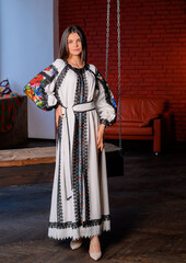 woman in traditional costume