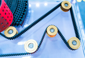 belt crawler casting industrial parts pulley