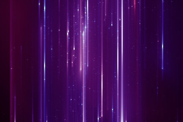 Abstract neon digital background in blue and purple tones