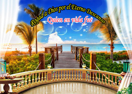 Fondo para lapidas  de fallecidos