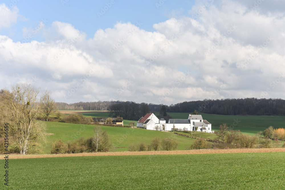 Sticker Belgique Wallonie Mozet agriculture ferme vert environnement