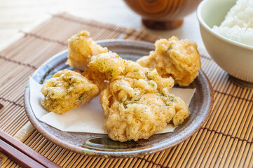 とり天　磯辺揚げ