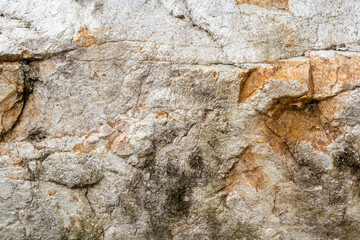 Large or big heavy piece of white brown stone or rock for background usage.