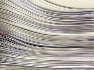 Pile of office papers