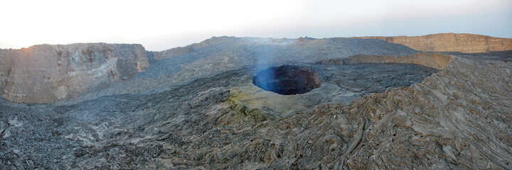 Volcan Erta Ale en Éthiopie