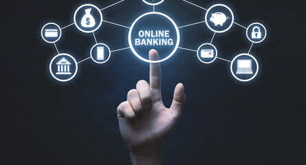 Online Banking. Business. Internet. Technology
