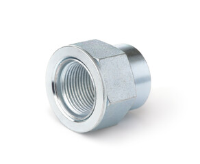  Steel straight sleeve nut