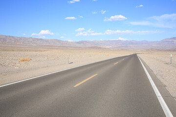 Road in Death Valley National Park, California, USA