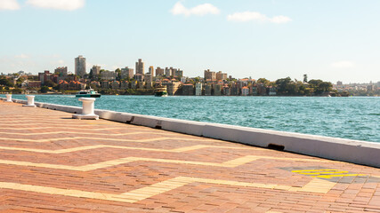 Fototapeta premium View of Sydney Promenade, Sydney, Australia