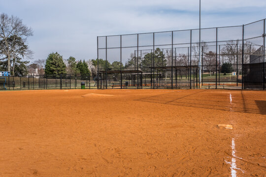 Baseball field opened at the park
