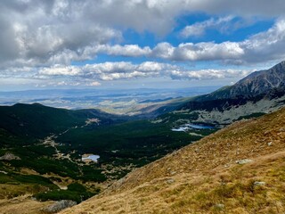 Fototapeta premium landscape with clouds