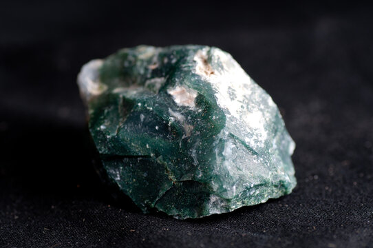 moss agate crystal mineral