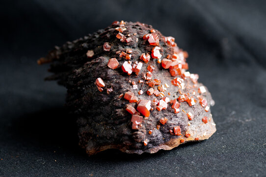 vanadinite crystals mineral samples