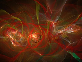 Imaginatory fractal background generated Image