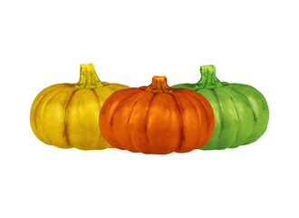 pumpkin isolated on white