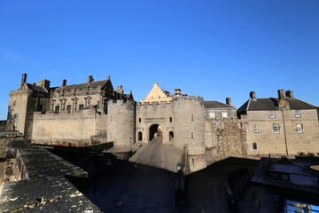 The Stirling castle in Scotland