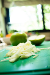 green apples
