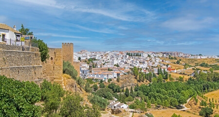 Fototapeta na wymiar Skyline of Ronda, Andalusia, Spain
