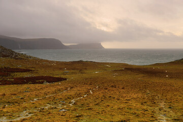 Neist Point on the Isle of Skye in Scotland