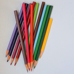 colored pencils