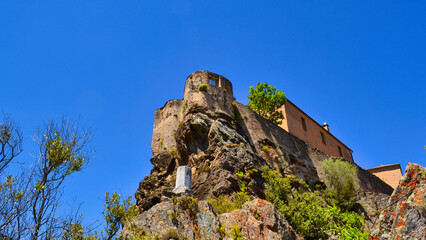 Fototapeta na wymiar forteresse de Corte