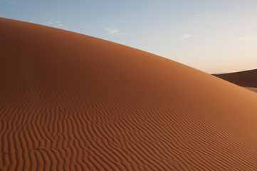 Fototapeta na wymiar Duna desierto del Sahara