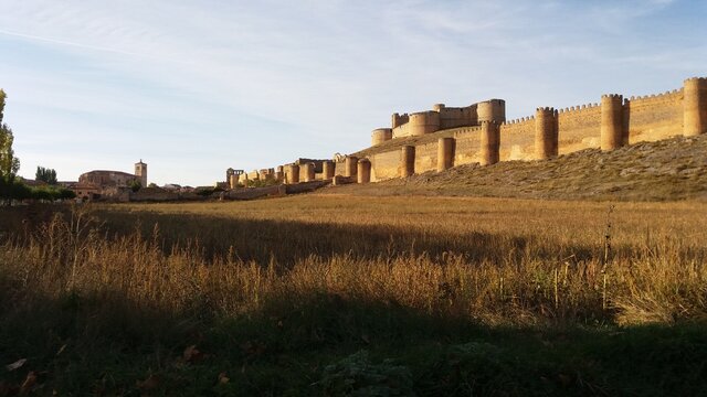 Murallas del Castillo Soria Espa&ntilde;a