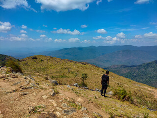 Obraz premium hiking in the mountains