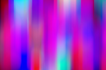 Abstract multicolored background of blurred vertical lines in purple tone