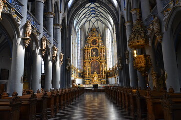 Fototapeta na wymiar Cologne, Germany - St Andreas romanesque basilica
