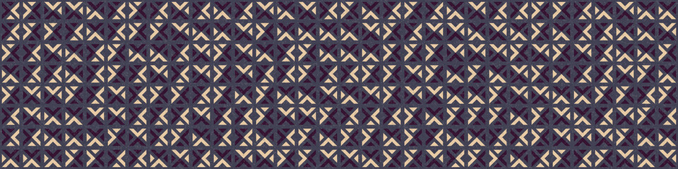 Fototapeta premium Abstract Geometric Pattern generative computational art illustration