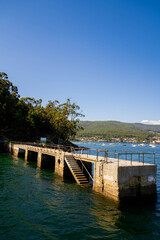 Muelle en la isla